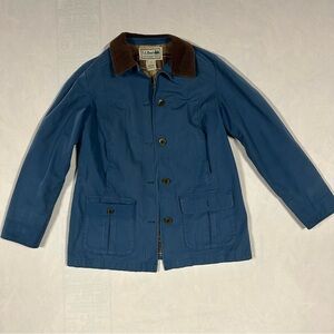 LL Bean Flannel lined Barn chore coat Women’s small
